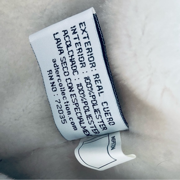 Adler Collection Vintage Shearling Lined Leather Jacket - S - Picture 7 of 15